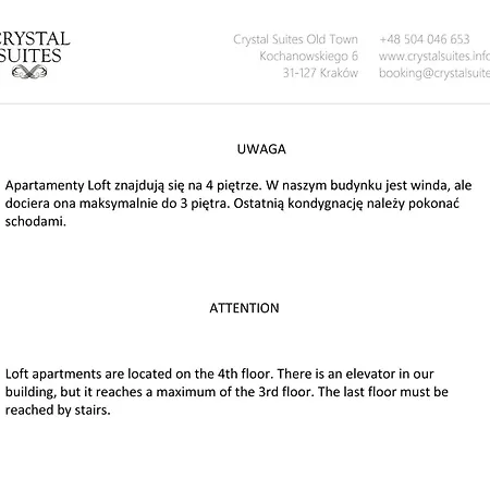 Crystal Old Town شقة فندقية